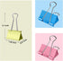 Medium Binder Clips 1.25 inch length, Colorful, for Office (40 Pcs) by Ufmarine