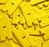 100-Pack Double Edged Plastic Razor Blades - Thicker & Thinner Edges