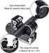 Pipe Tubing Cutter Tool, 1/8 to 1-1/8 Inch Mini Pipe Cutter for Copper, Stainless Steel, Brass, PVC