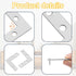 10Pcs Shelves,3.15x3.15 inch Flat L Shape Bracket Corner Brace Stainless Steel Right Angle Corner Brace Repair Mending
