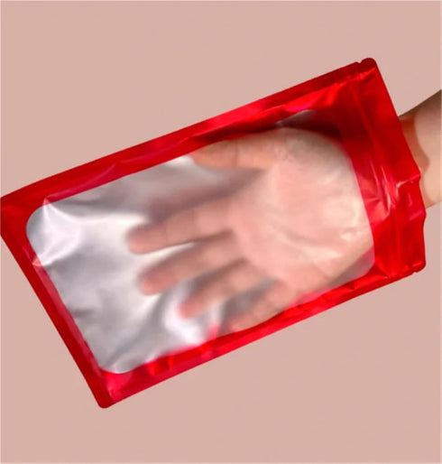 IRTGFHJE 100PCS Packaging Pouches(White,14x20cm) Flat Lock Bags Flat Matte Aluminum Foil Ziplock Bag DIY Matcha Cocoa