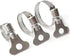 Assortment of 15 Adjustable Hose Clamps, 304 Stainless Steel, Ideal for Plumbing, Automotive, Mechanical