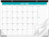 Desk Calendar 2025-2026, 18 Monthly Calendar with Ruled Blocks for Planning, July 2025 to December 2026