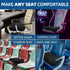 Sitting,Tailbone,Back,Sciatica,Coccyx Office Chair Seat Cushion,Premium Memory Foam Chair Cushion for Long Pain Relief