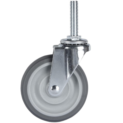 Finnhomy 3 Inch Caster Wheels Set of 4 Heavy Duty Threaded Stem Casters for Furniture, Load Bearing 720 Lbs
