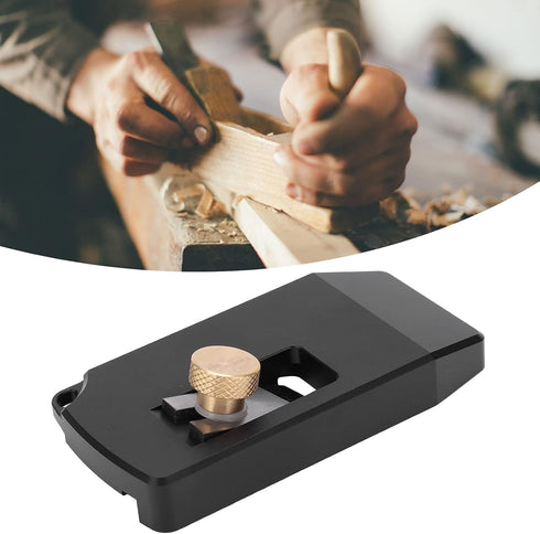 Mini Handle Trimmer, Manual Woodworking Trimming Kit for PVC ABS Melamine, Planer Tool with High Speed Steel Blade