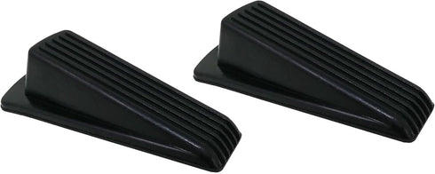 Shepherd Hardware 8934E Heavy Duty Rubber Door Wedge, Black, 2 Pack