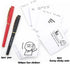 Funny Sticky Notes, Funny Sticky Notes and Pen Set, Funny Sassy Rude Desk Accessory Gifts for Friends, Co-Workers, Boss (5Pcs Novelty Pads,100pcs Funny Stickers)