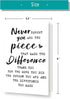 MTDXSJZB Thank you Appreciation Card for Mentor Teacher Nurse, Funny Office Goodbye Card, Going Away Cards Retirement