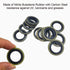 Tom's World 130Pcs Self-Centered Bonded Seal Oil Washers Gasket Assortment Kit for Plumbing and Automotive