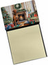 Caroline's Treasures Rhodesian Ridgeback Christmas Sticky Note Holder, Refillable Dispenser for Memo Pads