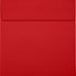 LUXPaper Square Invitation Envelopes, Peel & Press, 5 1/2" x 5 1/2", Ruby Red, 50 Qty