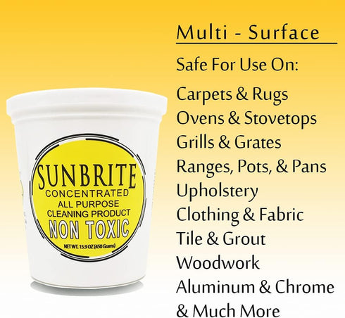 SunBrite Cleaner SunBrite Professional Strength Cleaner | NonToxic | Concentrated | All Purpose | Pint Unit | Green