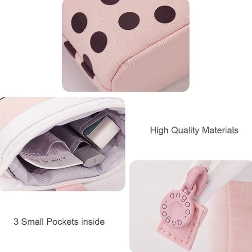 Telescopic Pencil Bag - Pop Up Stationery Case, Stand-up Retractable Organizer for Office, Great for Holiday Gifts