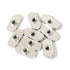 20 Packs 1/4"-20 Centered Hole Sliding T-Nuts for 10 Series T Track Extrusions, T Slot Accessories