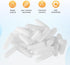 shiguan 1/4" White150 Screw Thread Protectors for Storm Hurricane Shutters Bolts, Hurrican Window Shutter Bolt End Cap