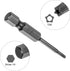 10ps TS8 Star 5 Point Screwdriver Bit 1/4" Hex Shank 2" Length Magnetic Security Torx Head Screw Driver