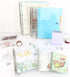 NatSumeBasics A4 Binder, 4 Ring Budget Binder with Clear PVC Planner Cover for Organizer Accessories
