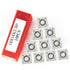 14mm Square Carbide Inserts Cutters, Knives Blades for Woodworking Spiral/Helical Planer Cutter Head or Lathe Turning