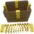 Cardboard Box Clips, Chip Trash Garbage Bag Holder Clip, Set of 12, 3 1/2" x 1 1/4" Large