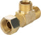 MIDLINE VALVE 73338-OM Add On Tee Fitting, 3/8 in. FIP COMP x MIP x Male Brass