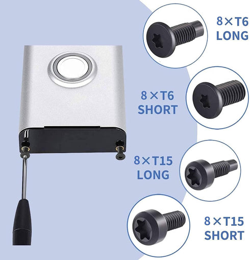KPPTYTY 2 3and Pro(32pcs)- Doorbell Screws, Replacement Security Screws Compatible with Video Doorbell and Pro, Video