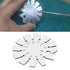 15-120 Degree Bevel Gauge, Stainless Steel Oblique Edges Protractor, Multi Angle Adjustable Measurement Tool for
