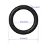 50 PCS Nitrile Rubber O Ring, 7.5mm OD 4.5mm ID, Metric Buna-N NBR Sealing Gasket for Plumbing and Automotive