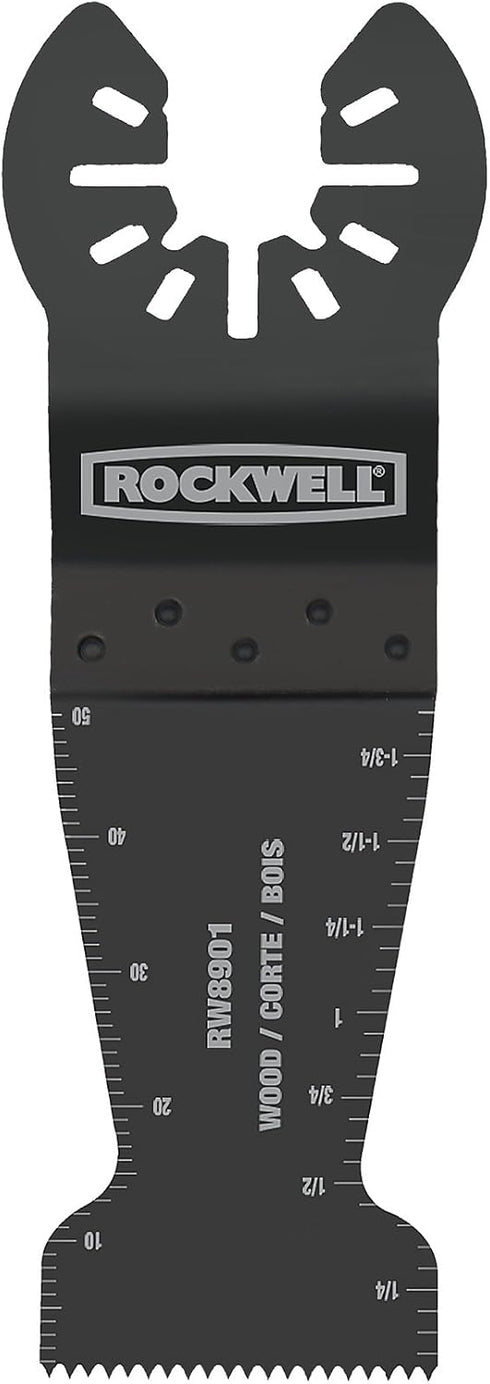Rockwell RW8901.3 Sonicrafter Oscillating Multitool - Wood End Cut Blade (3-Pack), 1-3/8"