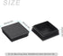 Cap(60 60mm) 10Pcs, METALLIXITY Square Tube End x Plastic Plugs Insert End Caps Pipe Cap Cover - for Furniture Table