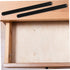 2pcs VILLCASE Side Mount Drawer Slides Replacement Rails for Dressers Bedside Cabinets Wardrobes Smooth Sliding