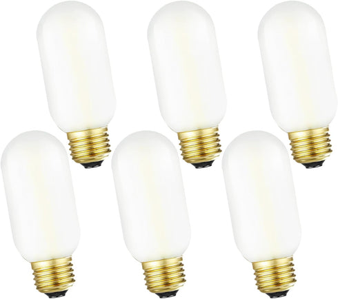 Leools E26 LED Bulb 6W Equivalent e26 led Bulb 60 Watt Warm