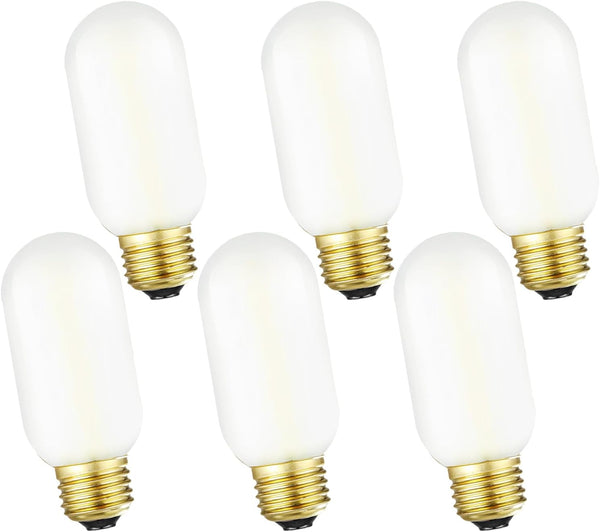 Leools E26 LED Bulb 6W Equivalent e26 led Bulb 60 Watt Warm