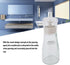 ZASCHMOY Countertop 150ml 260ml Glass Mouthwash Dispenser Elegant Refillable Multifunctional Dispenser with Spout
