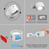 Deyagoo 2PACK 3 3 360? Romote LED Wall Sconce - Rechargeable Wall Light, Colors & Brightness Levels, Magnetic Rotating