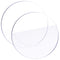 Zonon 2 12 Inch Round Acrylic Sheet Clear Cake Acrylic Disc Sheet 1/16" Thick Transparent Circle Disc for DIY Cake