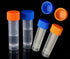 50 Pack 5ml Cryo Tubes, Plastic Graduated Vial Tube with Screw Caps, Small Test Sample Bottles