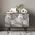 REDAMANCY 17.7"x236" Ivory Grey Peony Flower Watercolor Peel and Stick Wallpaper Modern Wall Paper Stick on Contact