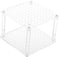 Homoyoyo Transparent Acrylic Pen Holder Rack Sturdy Desktop Organizer for Pens Pencils