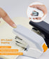 Deli Effortless Standard Desktop Stapler, Easy to Load, One Finger Touch, 25 Sheet Capacity, Includes 1000 Staples &
