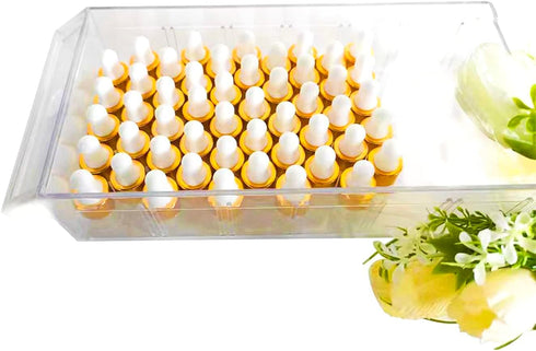 50PCS Transparent Sample Dropper Bottles, 1 ml Mini Essential Oil Dropper with 2 Plastic Droppers