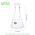 Utile Glass Erlenmeyer Flask Set - 50ml Narrow Mouth Borosilicate 3.3 Glass Flasks, 6pcs for Laboratory