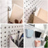 4 Sets Square Pegboard Bins with Hooks, Pegboard Tool Organizer for Office, Craft Box Organizer, Black