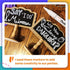 Chalkola 6 White Liquid Chalk Markers - Dry Erase Liquid Chalk Pens for Blackboard, Car Window, Bistro | Variety Pack