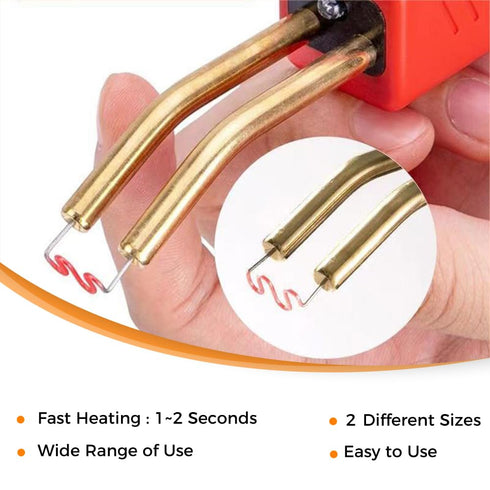 Mtsooning 1000 PCS Car Bumper Repair Pre Cut Wave Staples, Hot Staple Machine Plastic for Repair