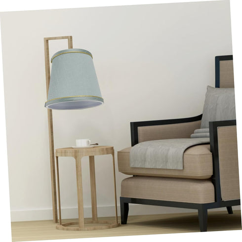 Generic 1pc Fabric Lamp Shade Easy to Install Cloth Lampshade for Table Floor and Bedside Lamps Diffuses Light for Warm