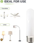 40W T10 Bulb, Dimmable T30 Bulb, 2700K, 4 E26 Bulbs 4 Pack Equivalent LED Chandelier Deep Frosted Glass Cover Invisible