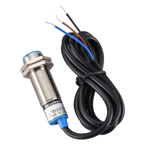 M18 Inductive Proximity Sensor Switch Shield Type LJ18A3-5-Z/BX Detector 5mm 10-30VDC 200mA NPN NO
