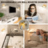 Generic 360 Lights in Sweden Style Remote Wall Lamp with Magnetic Rotation, Peel and Stick Wall Sconce with Remote