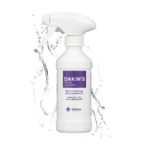 Dakin's Wound Cleanser Spray Diluted 0.0125% Sodium Hypochlorite Solution for Acute or